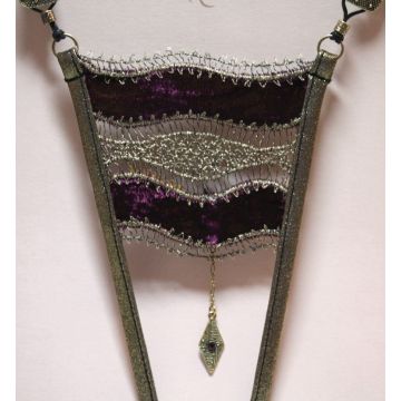 Lola Luna Ouvert-String SHEHERAZADE OPEN String gold-brombeer