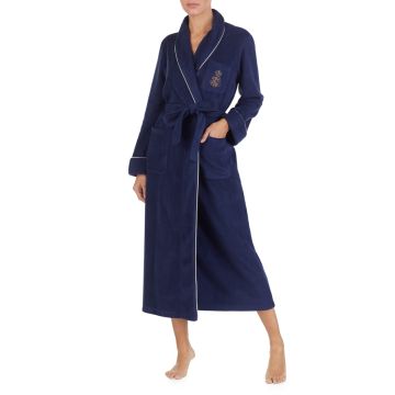 Langer Fleece Morgenmantel DALTON GOLD von Ralph Lauren Sleepwear
