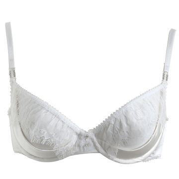 Seiden-BH TIFFANY PEEK-A-BOO von Sally Jones ouvert