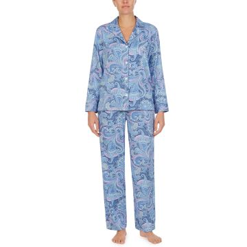 Eleganter Schlafanzug BLUE PAISLEY von Ralph Lauren Sleepwear