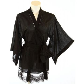 Seidenbatist LOVE ME KIMONO von Shell Belle Couture