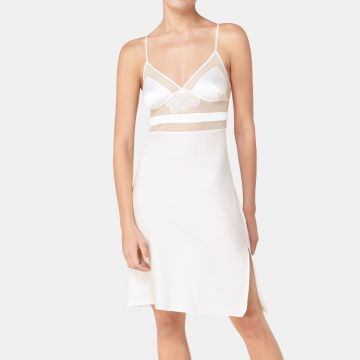 Satin Negligé BRIDAL SEDUCTION seidenweiß von Triumph