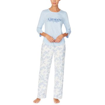 Feinjersey Schlafanzug IVORY FLORAL von Ralph Lauren Sleepwear