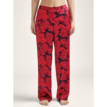 100% Seide Hose TOI MON AMOUR rot-schwarz von Aubade