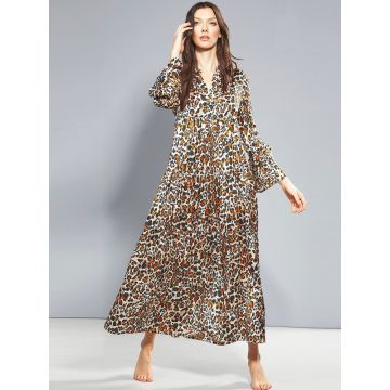 100% Seide Kleid lang LEONISSIMA von Eva B. Bitzer