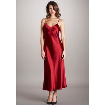 100% Seide Nachtkleid DORINE von Vivis