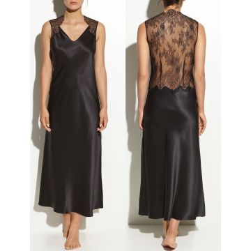 Langes Seidennegligé COUTURE LACE von Luna di Seta