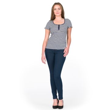 Seide-Baumwolle T-Shirt ARONA von Gattina 