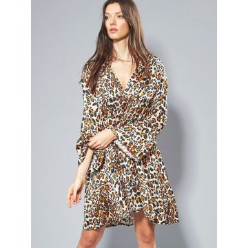 100% Seide Tunika Kleid LEONISSIMA von Eva B. Bitzer
