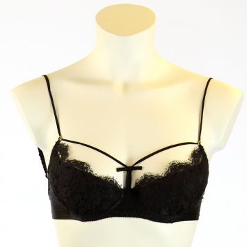 Seiden-BH TEASE BRA von Shell Belle Couture