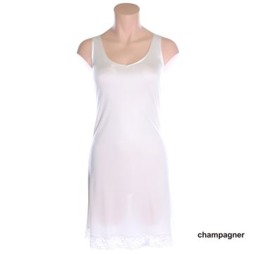 Wirkseide Träger-Unterkleid NEW HAVEN champagner von Nightdreams