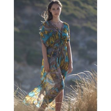 Strandkleid LYRA 31 Python Print von Pain de Sucre
