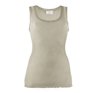 Wolle-Seide Unterhemd BREEZE S/L gerippt von Madiva Ecofuture®