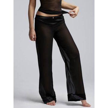 Chiffon Hose VIOLA schwarz von Diamor