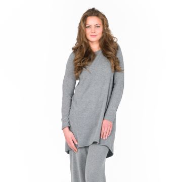 Wolle-Longshirt COSY LABEL DRESS von Bee Dees